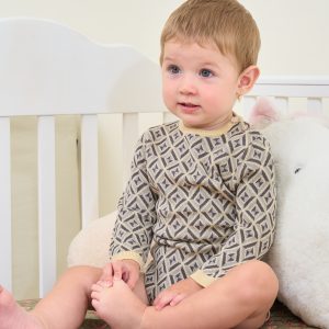 Old Hong Kong Knitted Romper - The Square Prints