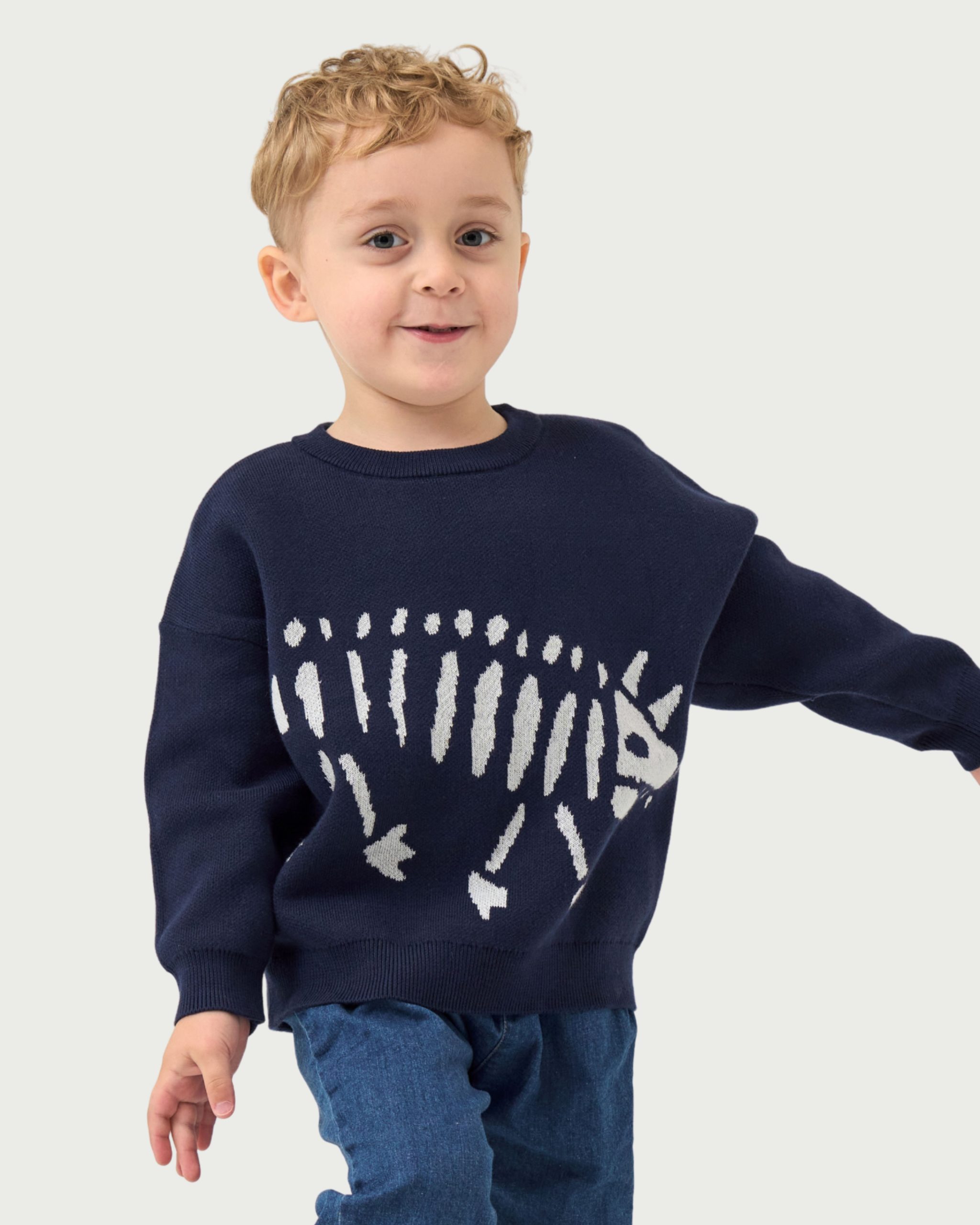 dino-skeleton-knit-sweater-pullover