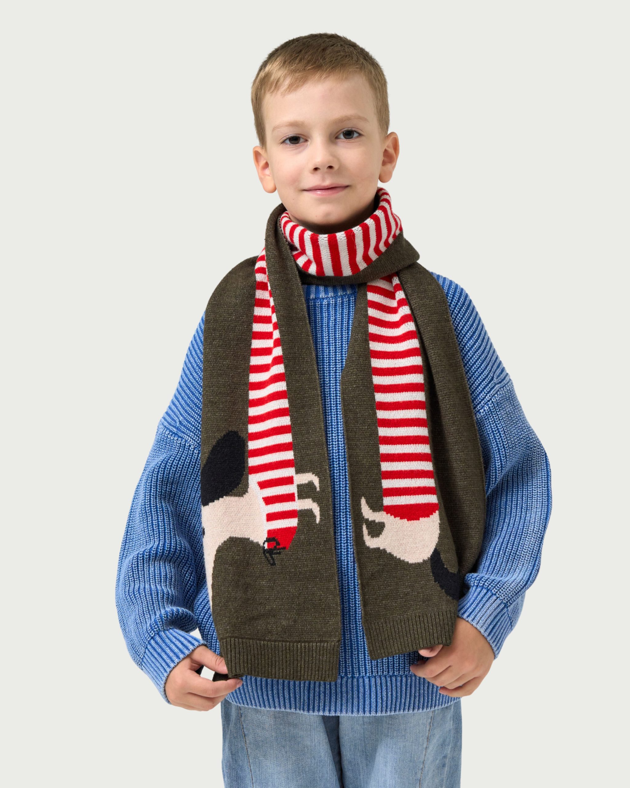 dachshund-long-knitted-scarf